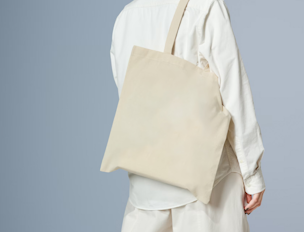 Plain tote bag